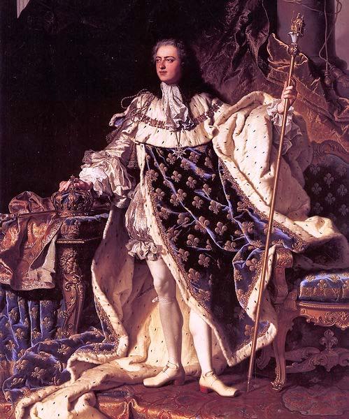 Hyacinthe Rigaud Portrait of Louis XV of France (1710-1774) France oil painting art